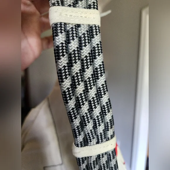 NWT KAVU Cream Baseball Sling Bag - Picture 3 of 8